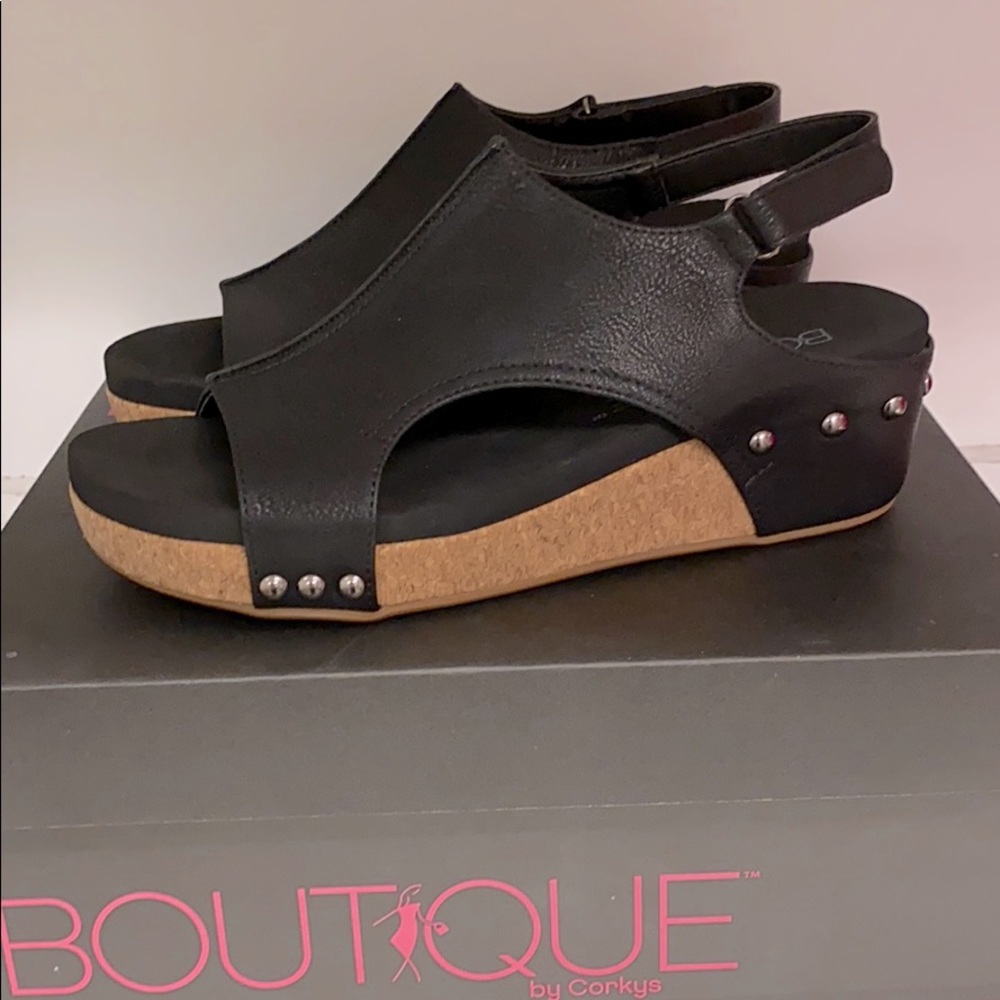 Boutique by Corkys wedge sandal